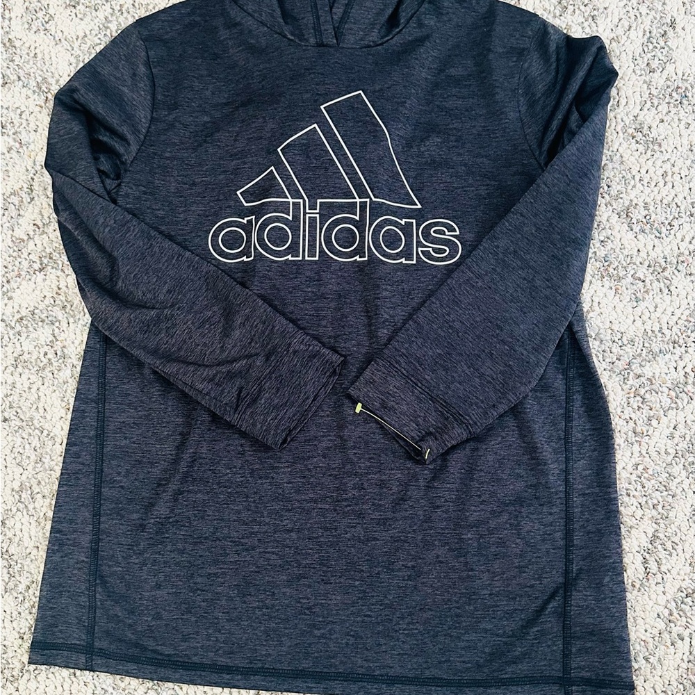 Adidas Black Pullover Hoodie